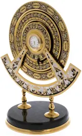 Часы - вечный календарь на нефрите, Златоуст